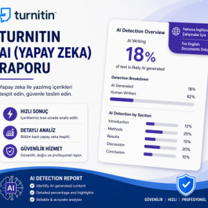turnitin yapay zeka raporu